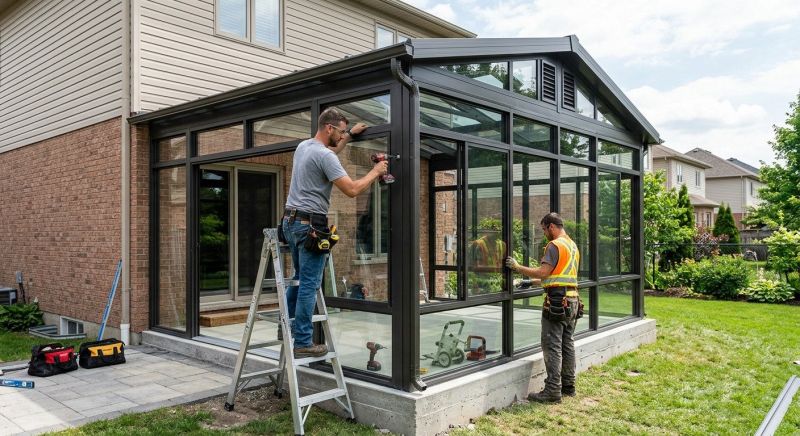 Enclosed Patio Installation in Charlotte, NC