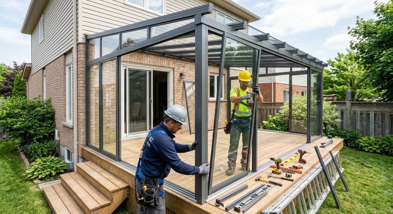 Lanai Enclosure Installation in Nashville, TN