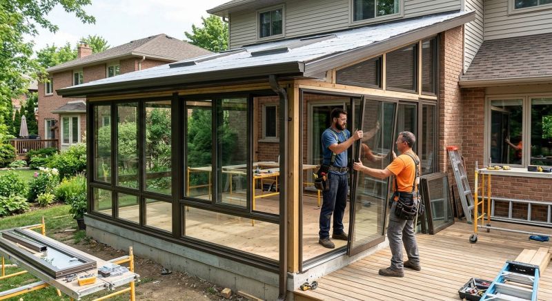 Solarium Installation in Knoxville, TN