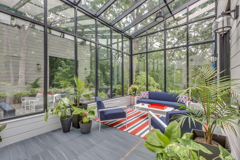 Sunroom with Plants